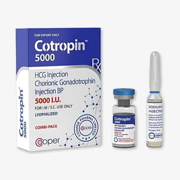 Cotropin HCG 5000ui Cooper Pharma