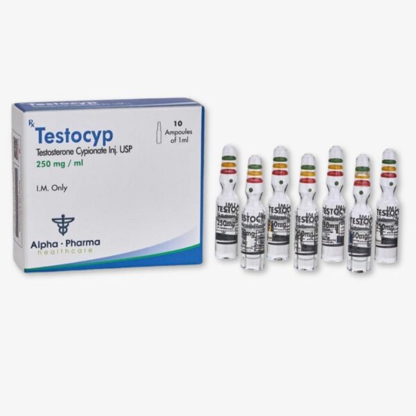 Testocyp (Cipionato 250mg/10ml) Alpha Pharma
