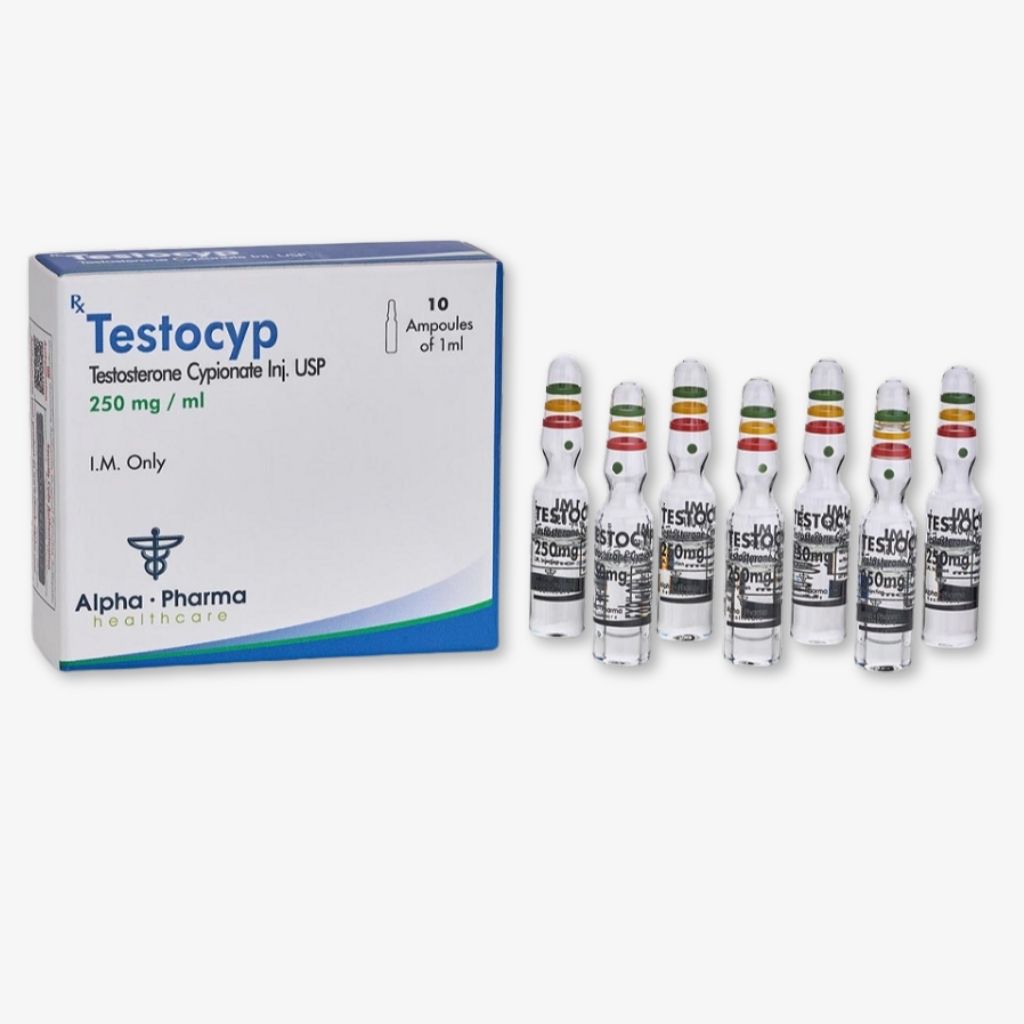 Testocyp (Cipionato 250mg/10ml) Alpha Pharma