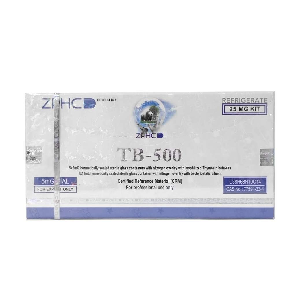 TB-500 ZPHC 25mg (5 frascos × 5 mg)