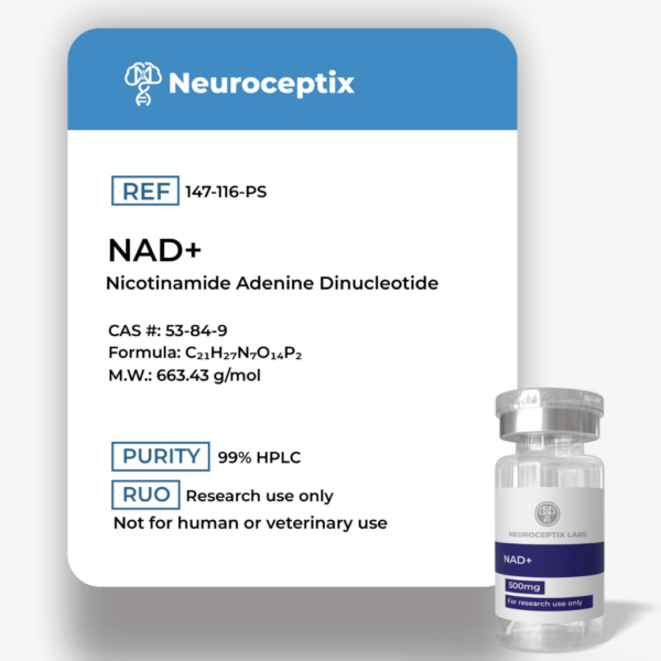 NAD+ PEPTÍDEOS Remover termo: nad-neuroceptix-500mg nad-neuroceptix-500mg